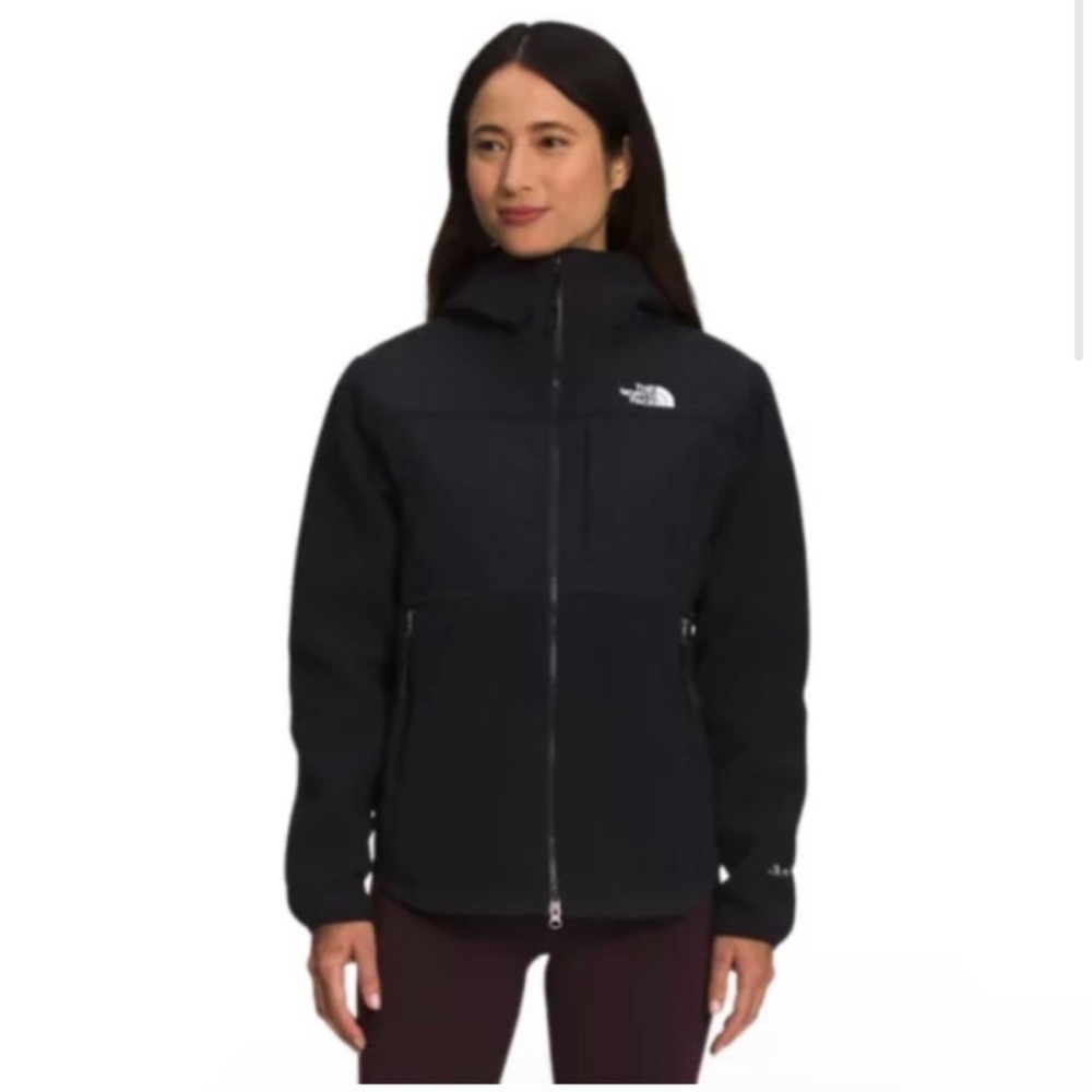 North Face Denali Hooded Jacket Black